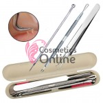 Instrument pentru tratamente cosmetice - CIS039, set 3 bucati + Cutie Cadou